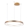 Azzardo AZ5017 - Candeeiro suspenso LED com regulação AGNES LED/38W/230V diâmetro 48 cm dourada