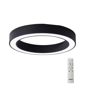 Azzardo AZ5035 - Iluminação de teto LED com regulação MARCO LED/60W/230V preto + controlo remoto
