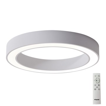 Azzardo AZ5037 - Iluminação de teto LED com regulação MARCO LED/80W/230V branco + controlo remoto