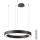 Azzardo AZ5050 - Candelabro suspenso LED com regulação MARCO LED/80W/230V preto + controlo remoto
