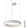 Azzardo AZ5052 - Candelabro suspenso LED com regulação MARCO LED/100W/230V branco + controlo remoto