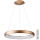Azzardo AZ5061 - Candelabro suspenso LED com regulação ANTONIO LED/32W/230V dourada + controlo remoto