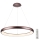 Azzardo AZ5062 - Candelabro suspenso LED com regulação ANTONIO LED/50W/230V castanho + controlo remoto