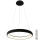 Azzardo AZ5063 - Candelabro suspenso LED com regulação ANTONIO LED/50W/230V preto + controlo remoto