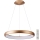 Azzardo AZ5064 - Candelabro suspenso LED com regulação ANTONIO LED/50W/230V dourada + controlo remoto