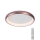 Azzardo AZ5068 - Iluminação de teto LED com regulação ANTONIO LED/32W/230V castanho + controlo remoto