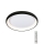 Azzardo AZ5069 - Iluminação de teto LED com regulação ANTONIO LED/32W/230V preto + controlo remoto