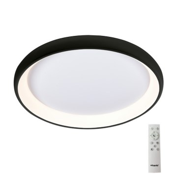 Azzardo AZ5075 -Iluminação de teto LED com regulação ANTONIO LED/80W/230V preto + controlo remoto