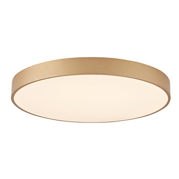 Azzardo AZ5086 - Iluminação de teto LED com regulação MARCELLO LED/80W/230V dourada