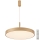 Azzardo AZ5092 - Candelabro suspenso LED com regulação MARCELLO LED/60W/230V dourada + controlo remoto