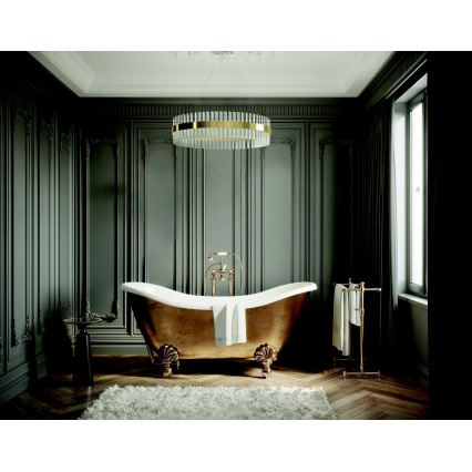 Azzardo AZ5262 - Candelabro suspenso LED FRANCESCA LED/50W/230V diâmetro 80 cm