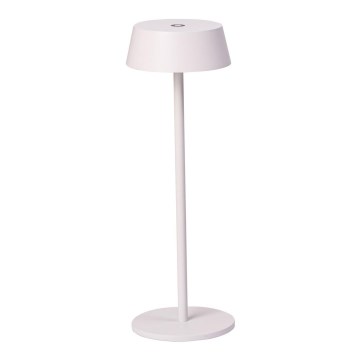 Azzardo AZ5334 - Candeeiro exterior recarregável LED com regulação GILBERTO LED/2W/5V IP54 branco