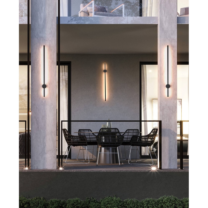 Azzardo AZ5339 - Iluminação de parede exterior LED GUIDO LED/12W/230V IP54