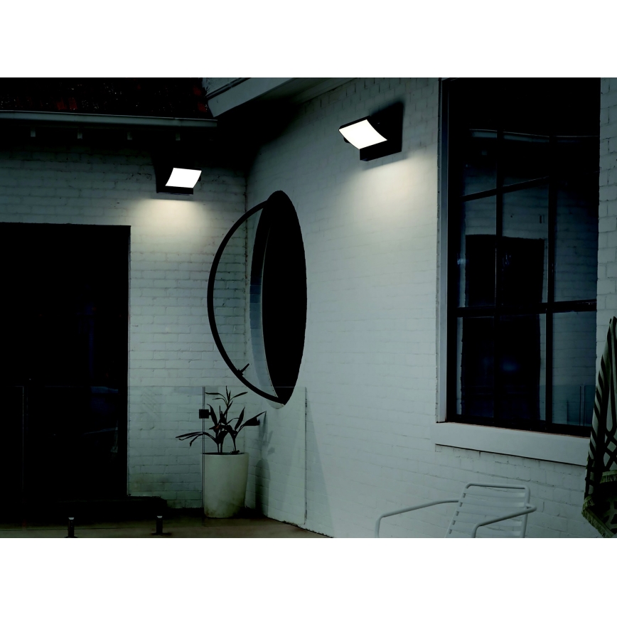 Azzardo AZ5340 - LED Iluminação de parede exterior com sensor DURANTE LED/21W/230V IP54
