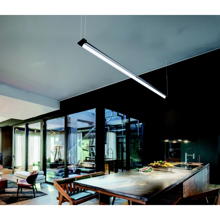 Azzardo AZ5428 - Candelabro suspenso LED FLASH LED/70W/230V 162 cm