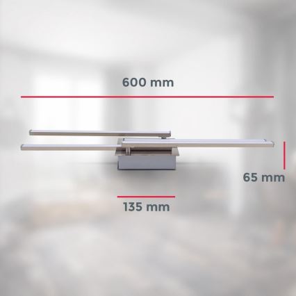 B.K. Licht 1315 - Iluminação de teto LED 4xLED/5W/230V