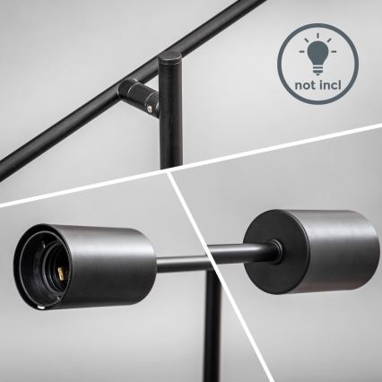 B.K. Licht 1344 - Candelabro suspenso 6xE27/60W/230V