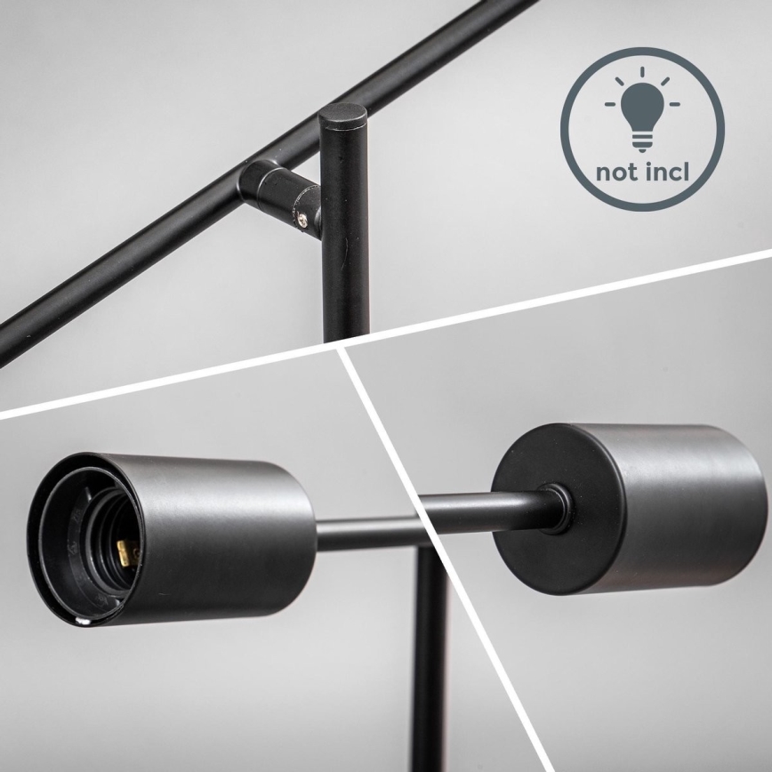 B.K. Licht 1344 - Candelabro suspenso 6xE27/60W/230V