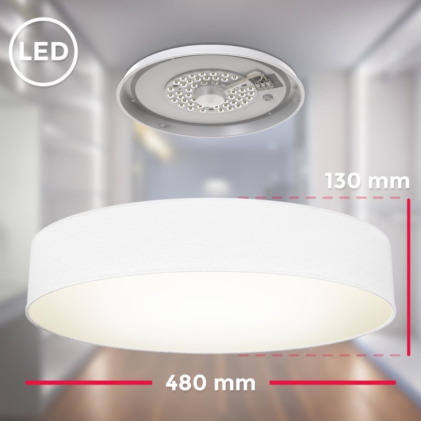 B.K. Licht 1394 - Iluminação de teto LED LED/20W/230V branca