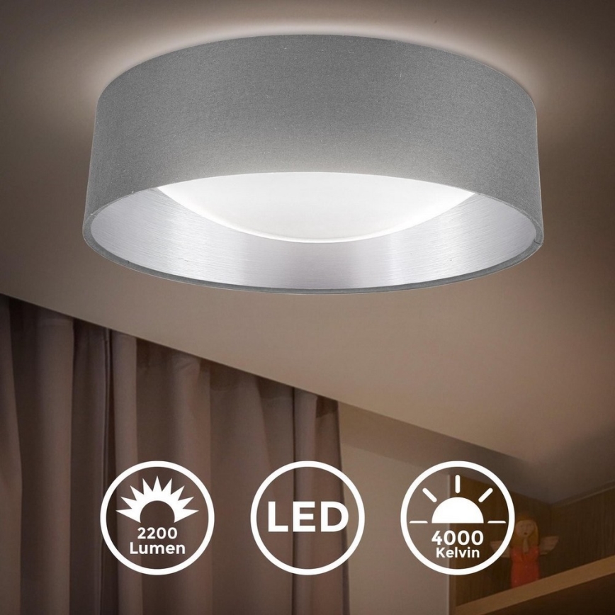 B.K. Licht 1450 - Iluminação de teto LED LED/18W/230V
