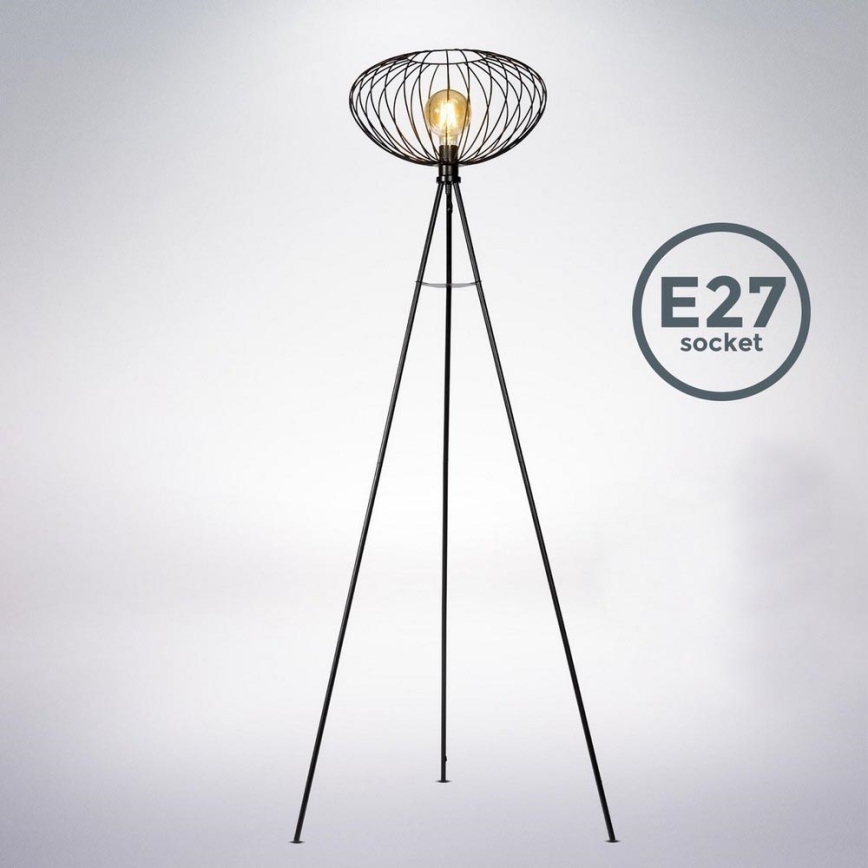 B.K. Licht 1470 - Candeeiro de chão RETRO 1xE27/40W/230V
