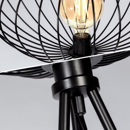 B.K. Licht 1470 - Candeeiro de chão RETRO 1xE27/40W/230V