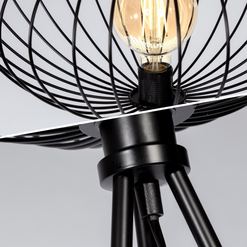 B.K. Licht 1470 - Candeeiro de chão RETRO 1xE27/40W/230V