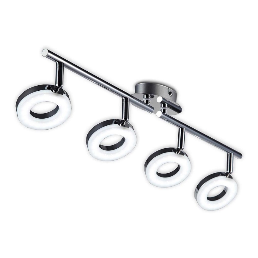B.K. Licht 30-03-04-C - Foco LED DONUT 4xLED/4W/230V