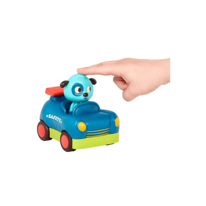 B-Toys - Carro com controlo remoto Cão Woofer 4xAA