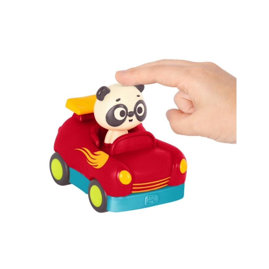 B-Toys - Carro com controlo remoto Panda Bingo 4xAA