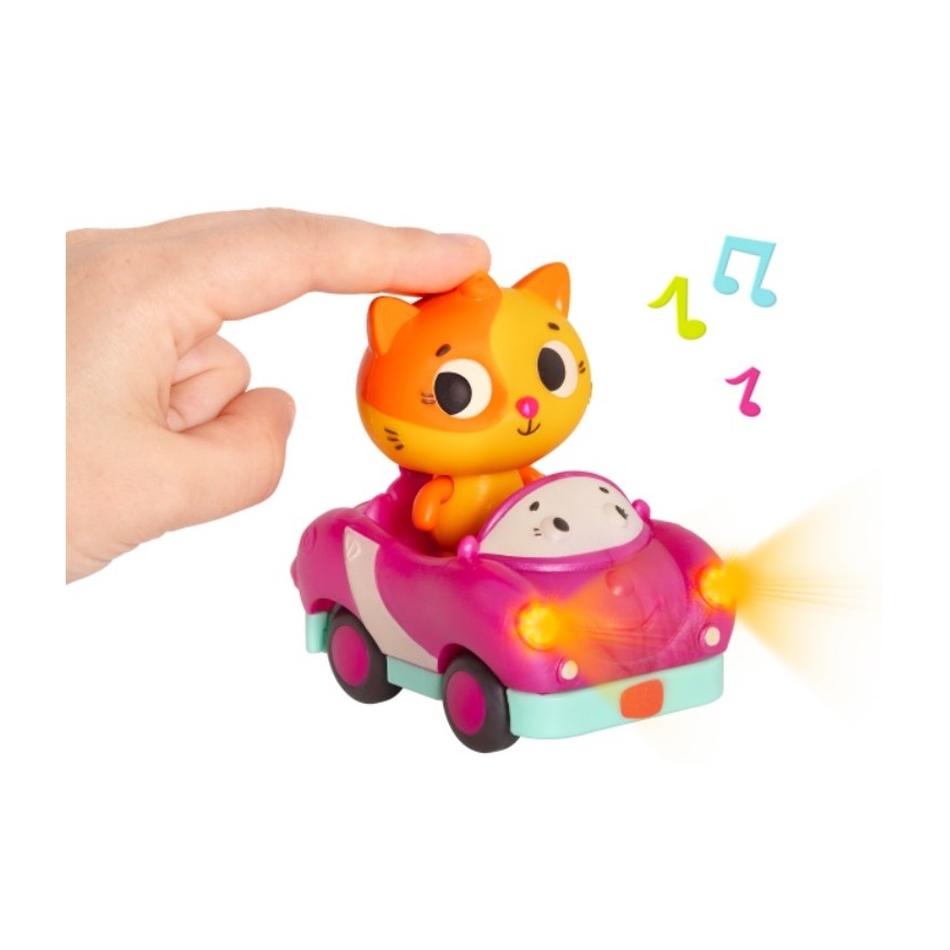 B-Toys - Carros iluminados com meloria 3xAG13