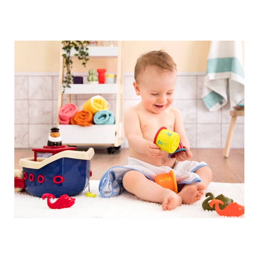 B-Toys - Conjunto de cuidados para o bebé FISH & SPLISH