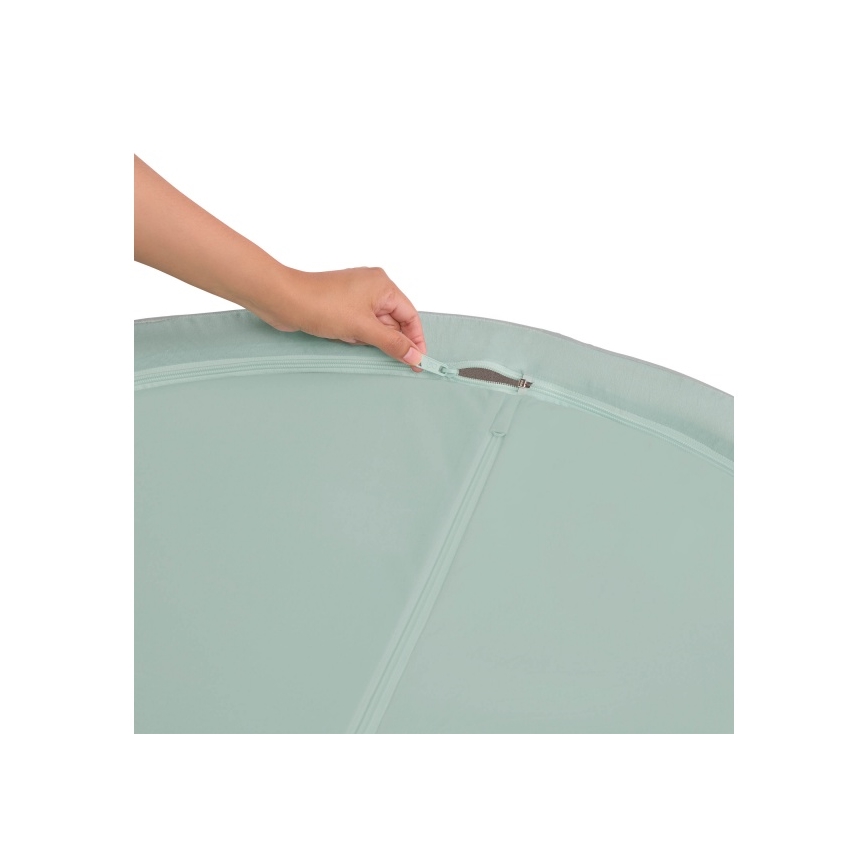 B-Toys - Piscina seca para crianças com bolas diâmetro 89 cm cinzento/turquesa