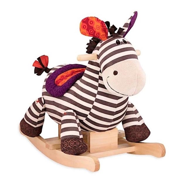 B-Toys - Zebra de baloiço KAZOO álamo