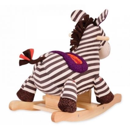B-Toys - Zebra de baloiço KAZOO álamo