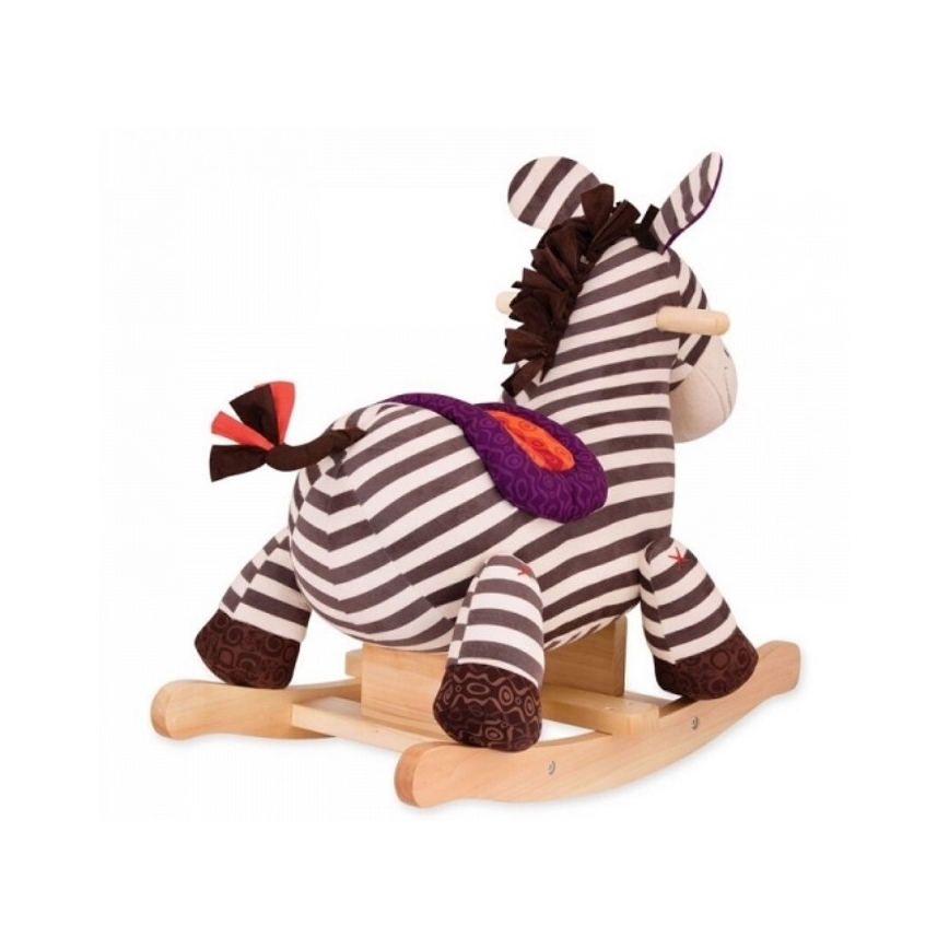 B-Toys - Zebra de baloiço KAZOO álamo