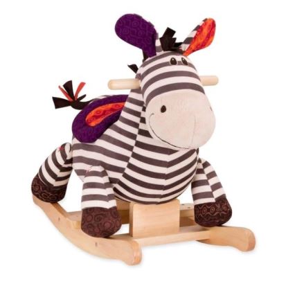 B-Toys - Zebra de baloiço KAZOO álamo