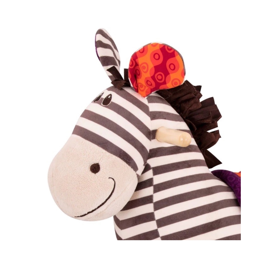 B-Toys - Zebra de baloiço KAZOO álamo