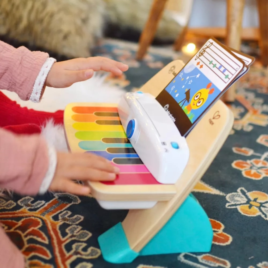 Baby Einstein - Brinquedo musical de madeira MAGIC TOUCH 3xAA piano