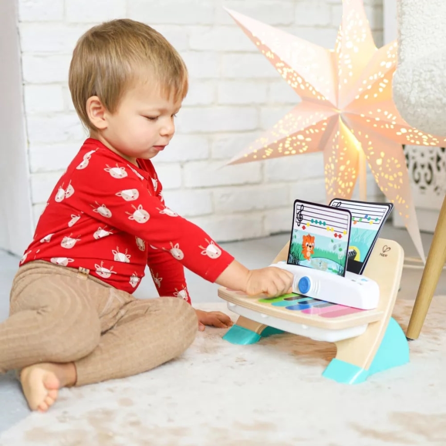 Baby Einstein - Brinquedo musical de madeira MAGIC TOUCH 3xAA piano
