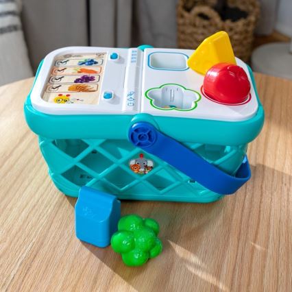 Baby Einstein - Cesto de compras interativo para crianças MAGIC TOUCH HAPE