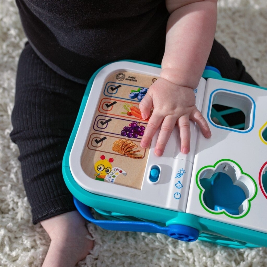 Baby Einstein - Cesto de compras interativo para crianças MAGIC TOUCH HAPE
