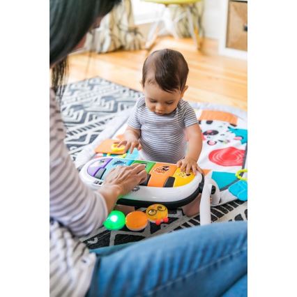 Baby Einstein - Cobertor infantil para brincar 4em1 KICKIN' TUNES