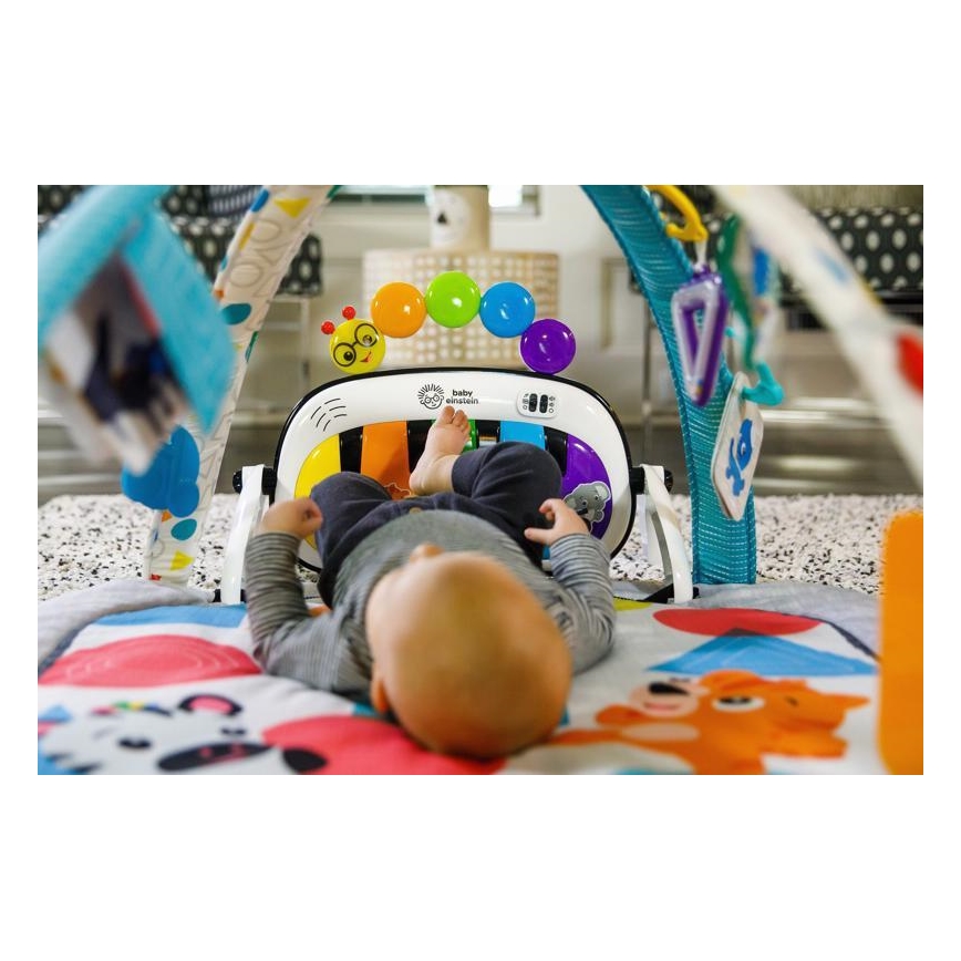 Baby Einstein - Cobertor infantil para brincar 4em1 KICKIN' TUNES