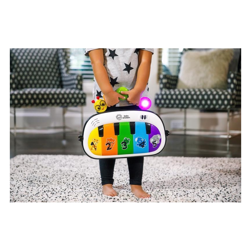 Baby Einstein - Cobertor infantil para brincar 4em1 KICKIN' TUNES