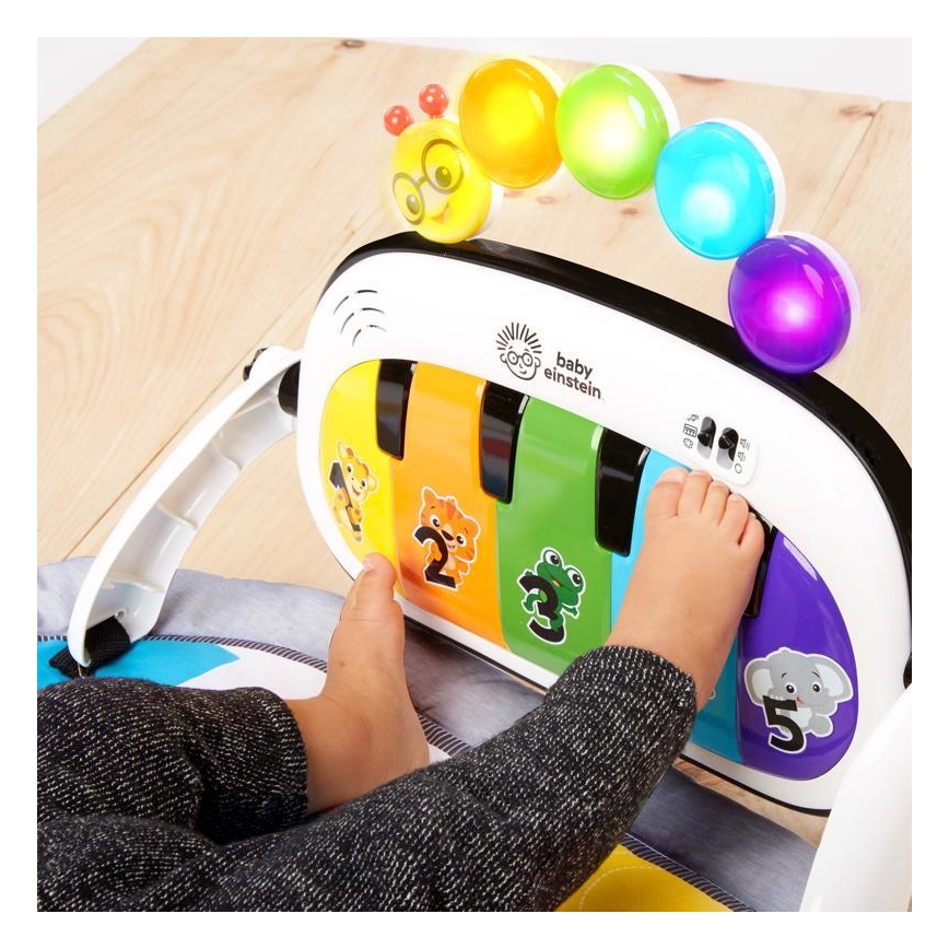 Baby Einstein - Cobertor infantil para brincar 4em1 KICKIN' TUNES