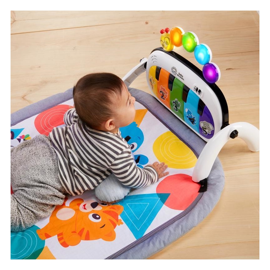 Baby Einstein - Cobertor infantil para brincar 4em1 KICKIN' TUNES