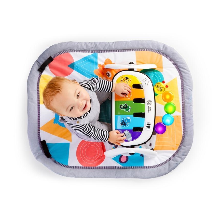 Baby Einstein - Cobertor infantil para brincar 4em1 KICKIN' TUNES