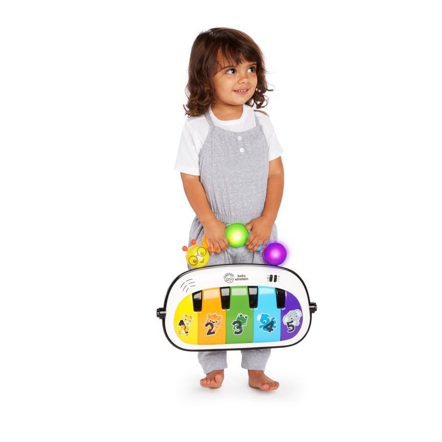 Baby Einstein - Cobertor infantil para brincar 4em1 KICKIN' TUNES