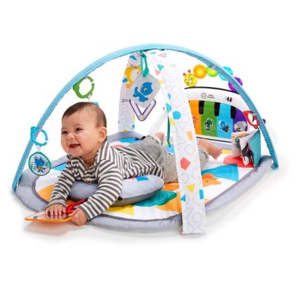 Baby Einstein - Cobertor infantil para brincar 4em1 KICKIN' TUNES